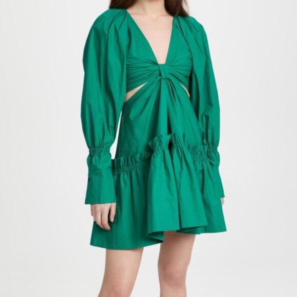 A.C.L. Emerald Green Dress - Picture 2 of 8